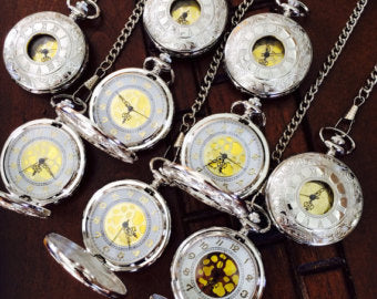 Pocket watch father on sale of the bride